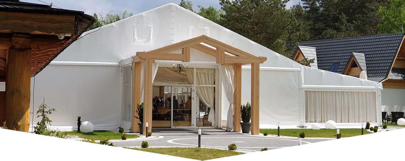 wedding tent restaurant