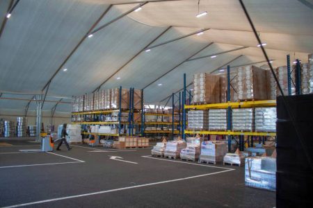 temporary warehouses
