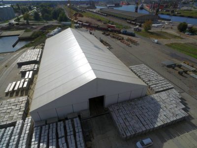 temporary warehouses PVC