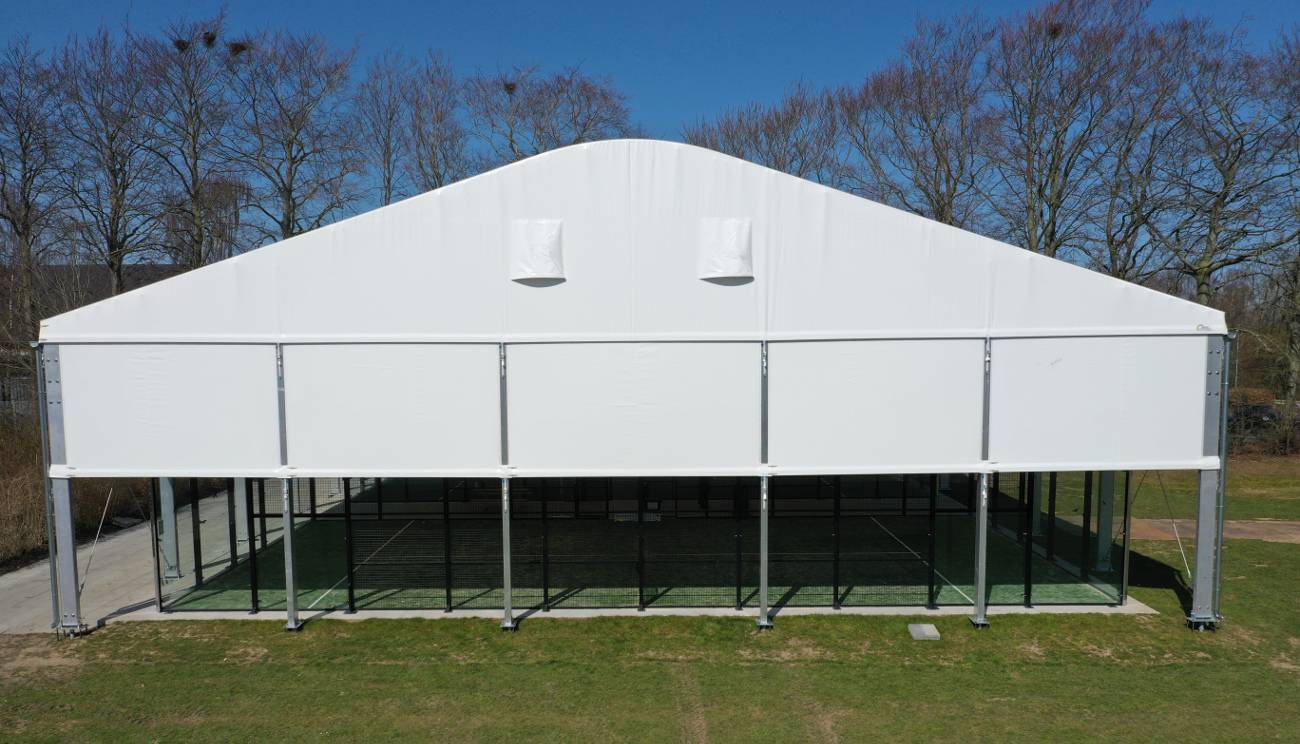 temporary structure tennis court tent